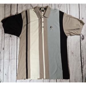 Disney Pro Collection Polo Shirt Embroidered Mickey Mouse Size L
